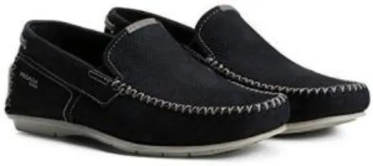 Mocassim Couro Pegada Drive Clássico Masculino