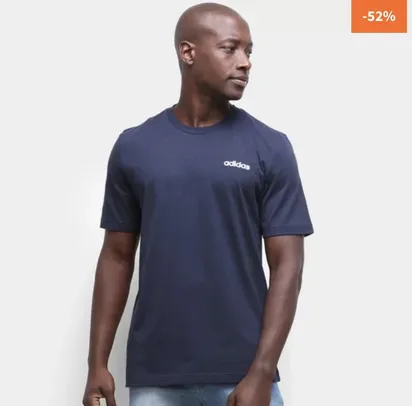 Saindo por R$ 37,71: Camiseta Adidas Essentials Pln Masculina | R$38 | Pelando