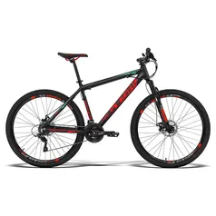 BICICLETA GTS ARO 29 FREIO A DISCO CÂMBIO SHIMANO 21 MARCHAS E AMORTEC