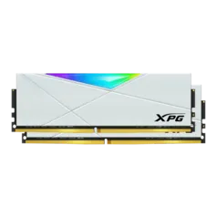 Memória DDR4 XPG Spectrix D50, 16GB (2x8GB), 3200Mhz, RGB, White, AX4U32008G16A-DW50