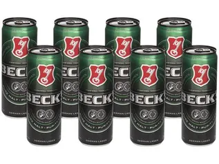 (MagaluPay R$ 26) 8 Cerveja Beck's 350ml R$ 36