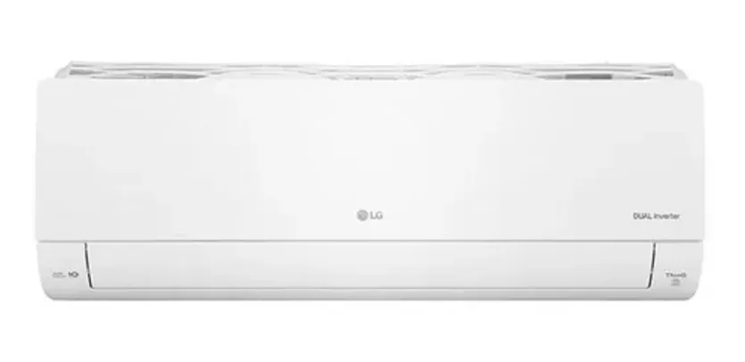 Ar condicionado LG Dual Inverter Voice  split  frio 9000 BTU  branco 220V S4-Q09AA31B