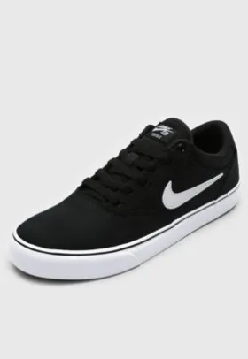 [38, 39 e 44] Tênis Nike SB Sb Chron 2 Cnvs Preto/Branco