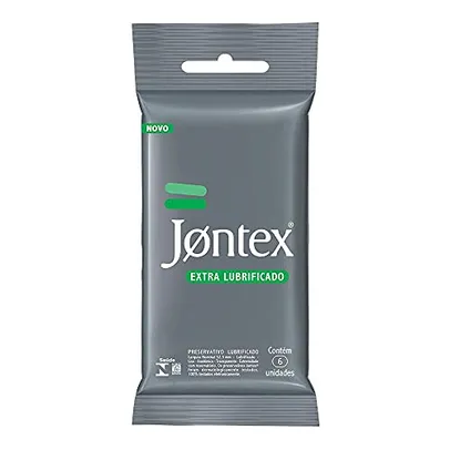 [ rec ] Preservativo Camisinha Jontex Extra Lubrificado - 6 Unidades