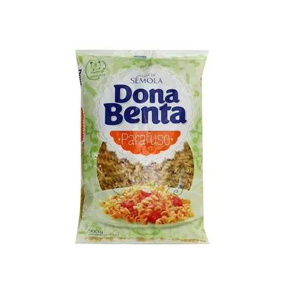 Macarrão Parafuso com Sêmola DONA BENTA 500g