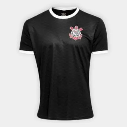 Camisa Corinthians Libertados Masculina - Preto