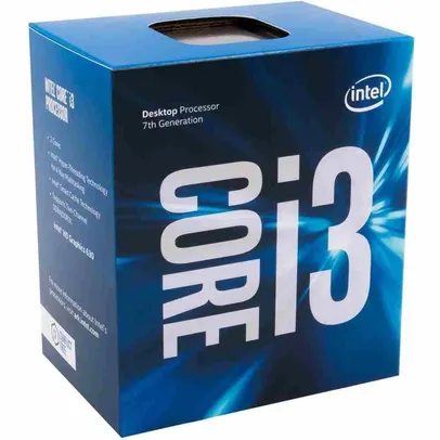 Processador Intel Core I3-7100 Kaby Lake 7ª Geração, 3.9GHz, Cache 3MB, LGA 1151 - BX80677I37100