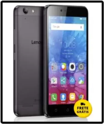 [Saraiva] Smartphone Lenovo Vibe K5 Dualchip Grafite 4G Tela 5" Android Lollipop 5.1.1 Câmera 13Mp 16Gb por R$ 769