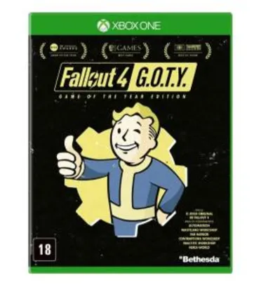 [1ª Compra] Fallout 4 GOTY - Xbox One - R$30