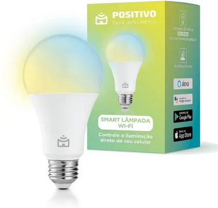 [PRIME] Smart Lâmpada Positivo Casa Inteligente | R$67
