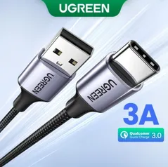  UGREEN 3A tipo C de carregamento rápido para Samsung/HUAWEI