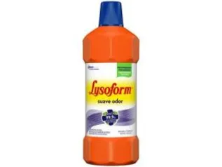 Desinfetante Lysoform Bruto Suave Odor - 1L R$9 (R$1 de volta)