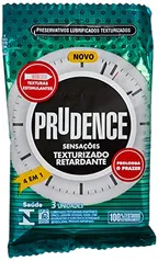 Preservativo Prudence, Opaco, Pacote de 4