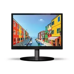 Monitor PCTOP 17 HD LED 5ms 60Hz HDMI e VGA MLP170HDMI Preto