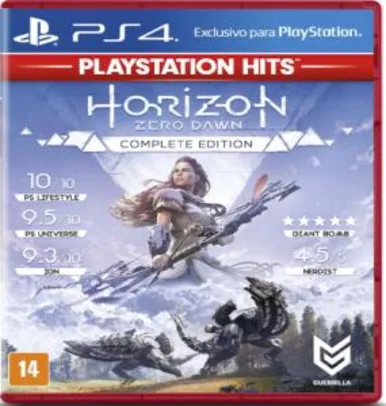Horizon Zero Dawn - Complete Edition - PS4 - R$53