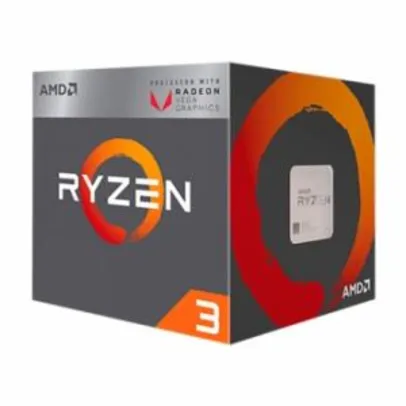 Processador Amd Ryzen 3 2200G AM4 3.5GHZ / 3.7GHZ Max Turbo Vega Graphics - R$499