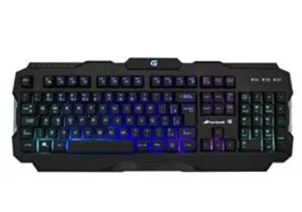 [PRIME] Teclado Gamer Pro K3 RGB Preto FORTREK