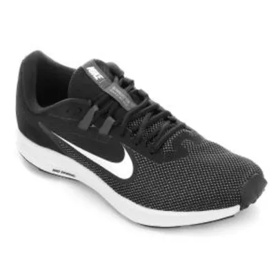 Tênis Nike Downshifter 9 Masculino - Preto e Branco - R$127