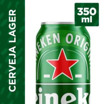 Cerveja HEINEKEN Lata 350ml - R$ 2,89
