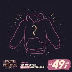 MOLETOM SURPRESA UNISSEX - NERD UNIVERSE R$ 49