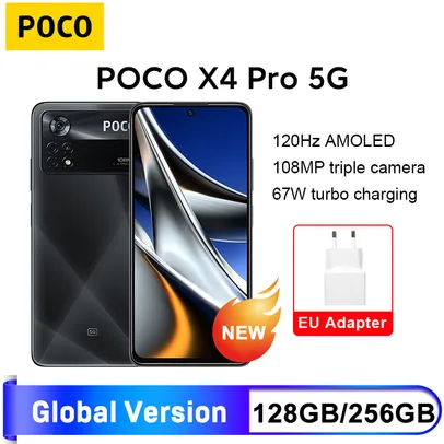 Smartphone POCO X4 Pro 5G 6GB 128GB - Versão Global
