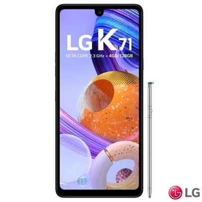 Smartphone LG K71 Titan, com Tela de 6,8 R$979