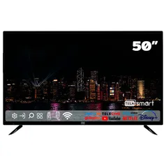 (APP) Smart TV LED 50 hq HQSTV50NY Ultra HD 4K Netflix Youtube 3 hdmi 2 USB Wi-Fi