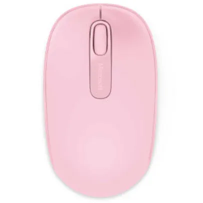 Mouse Microsoft Wireless Mobile 1850 – Rosa - R$28