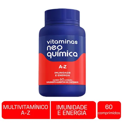 Vitaminas Neo Química A-Z 60 Comprimidos