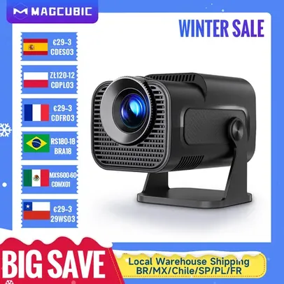 [No Brasil/Taxa Inclusa] Magcubic HY320 Mini Projetor 