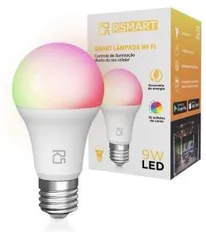 [PRIME] Smart Lâmpada RSmart Wi-Fi LED 9W RGB - R$76