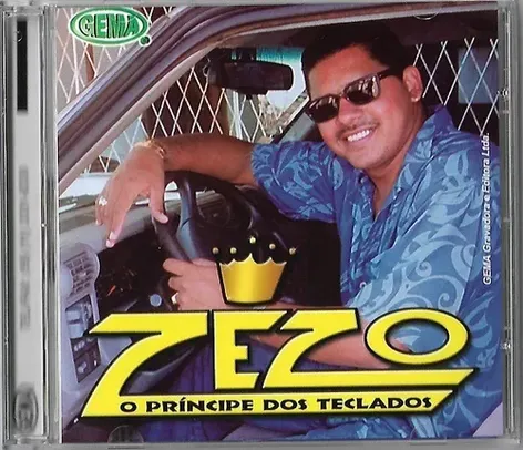 Cd Zezo O Principe Dos Teclados Vol. 1 Cd Original