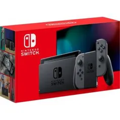 [App] Console Nintendo Switch 32gb + Gray Joy-Con - R$2269