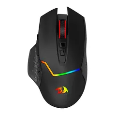 [APP]Mouse Gamer Redragon Mirage Pro, Wireless, RGB, 8000 DPI, 8 Botões, Preto, M690-PRO