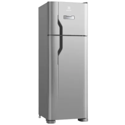 [Shop Fácil] Refrigerador Electrolux Duplex DFX39 Frost Free com Painel Blue Touch e Espaço Extra Frio 310 L - Inox por R$ 1705