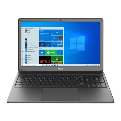 [R$1444 Ame] Notebook Philco PNB15 Core i3 - 5005U Windows 10 15,6” 4GB RAM - Bivolt