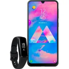 [APP] Smartphone Samsung Galaxy M30 - Preto + Galaxy Fit E | R$1.087