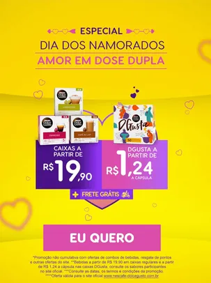 Nescafé Dolce Gusto Promoção Dia dos Namorados