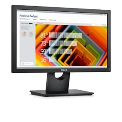 [Prime] Monitor Dell Widescreen 18.5", E1916H R$ 364