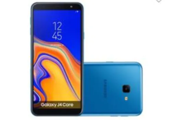 Saindo por R$ 500: Smartphone Samsung Galaxy J4 Core, 16GB, 8MP, Tela 6´, Azul - SM-J410G/16DL - R$500 | Pelando