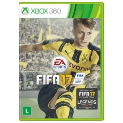 Jogo FIFA 17 para Xbox 360 (X360) - EA Sports R$156