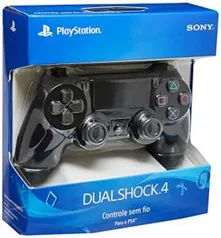 [PRIME] Controle Dualshock 4 - PlayStation 4 - Preto | R$223