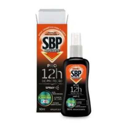 Repelente SBP Pro 12h Kids Spray com Icaridina 90ml - R$20