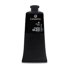 Tinta Óleo Talento 110ml 80 - Preto