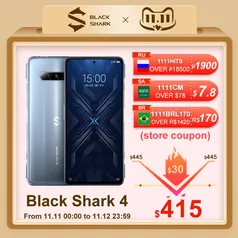 Smartphone Gamer BlackShark 4  8GB 128GB