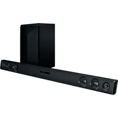 [Americanas] Soundbar LG 2.1 Canais Subwoofer Wireless Bluetooth - 200W RMS - LAS453B - R$855