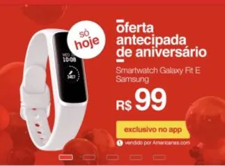 Relógio Smartwatch Samsung Galaxy Fit