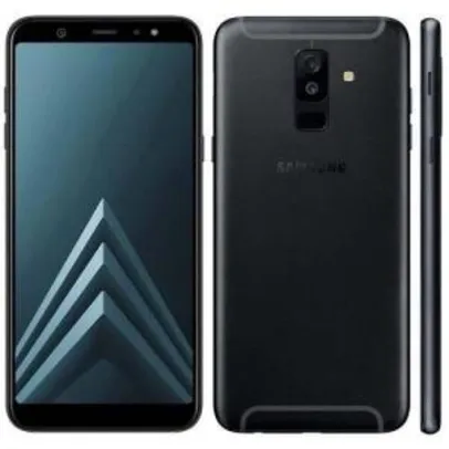 Celular Samsung Galaxy A6+ 2018 Preto 4gb 64gb Tela 6.0 R$1029