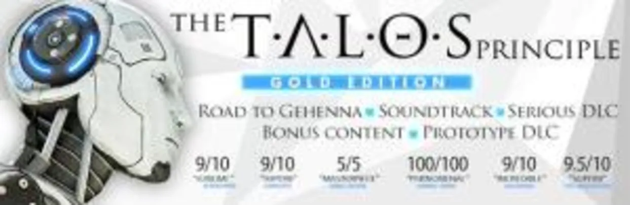 The Talos Principle Gold Edition (Jogo + DLCs) | R$14