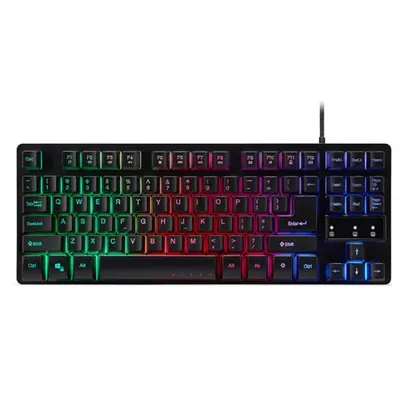 Teclado Gamer Acer Nitro TKL RGB Membrana ABNT2 USB - NKW120